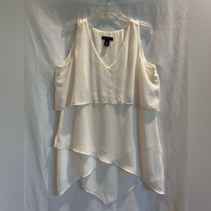 LIKE NEW! WHITE HOUSE BLACK MARKET Tank Tunic, size L
